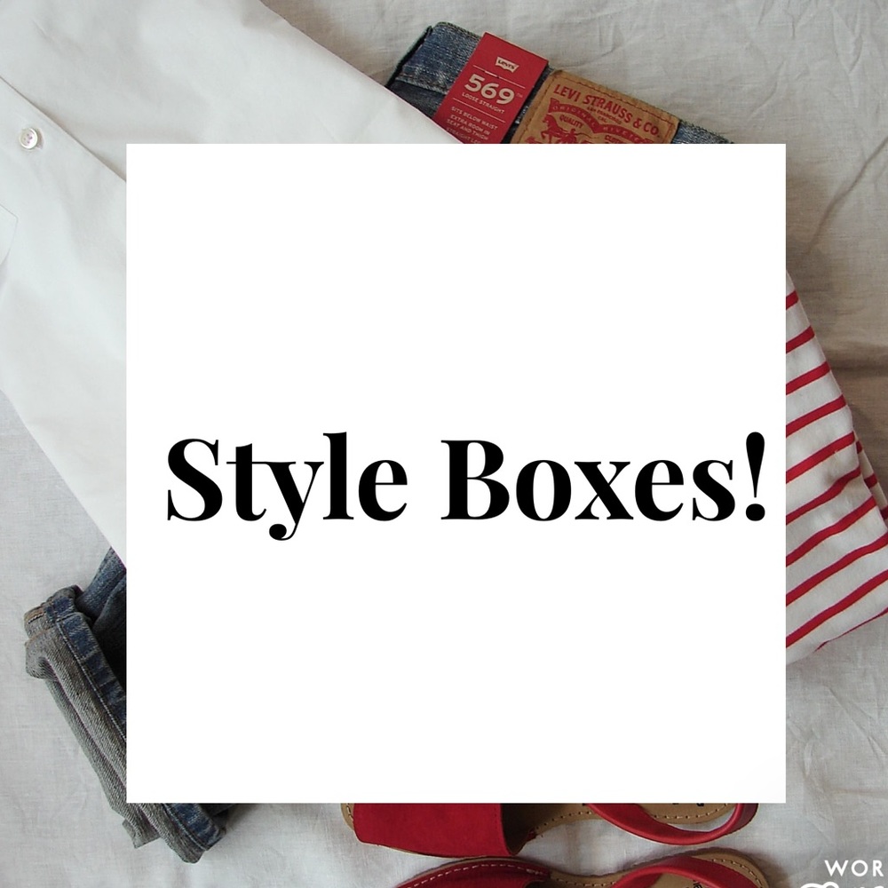 THRIFTED STYLE BOXES!! ✨ read below for details.